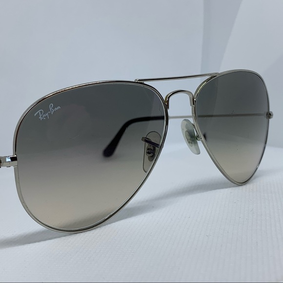 Ray-Ban | Aviator Black Gradient Sunglasses Silver - Picture 2 of 7